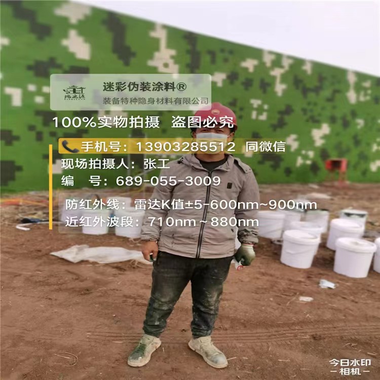 数字迷彩喷涂,和数码迷彩墙有区别吗